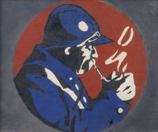 Le Poilu - Félix Vallotton image 1 tableau peint à l’huile sur toile