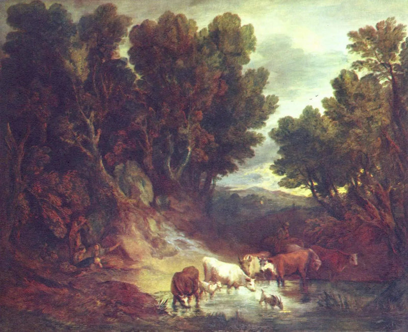 Vandhullet - Thomas Gainsborough
