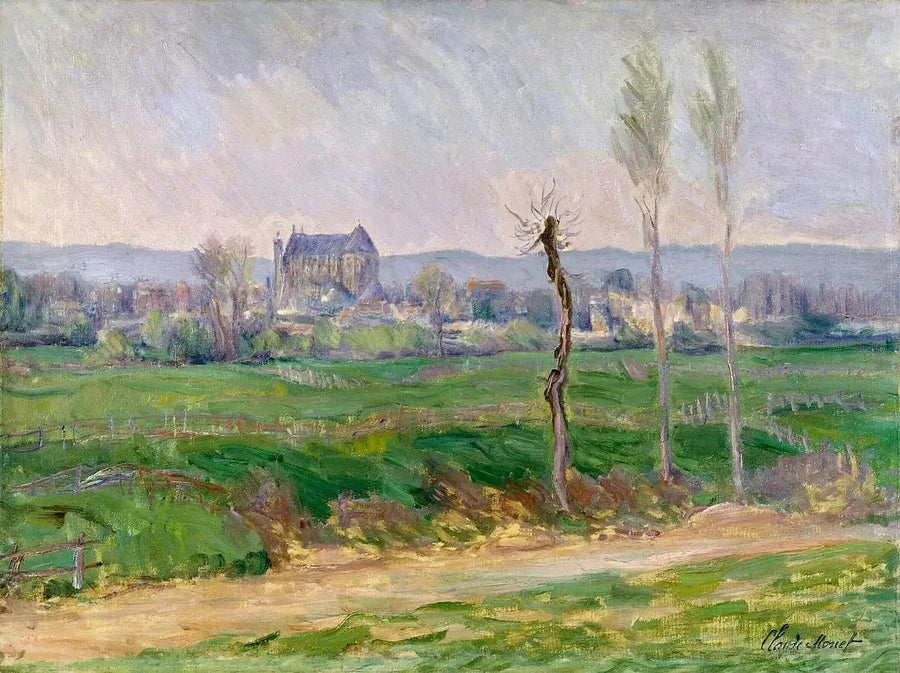 Vernons udsigt - Claude Monet