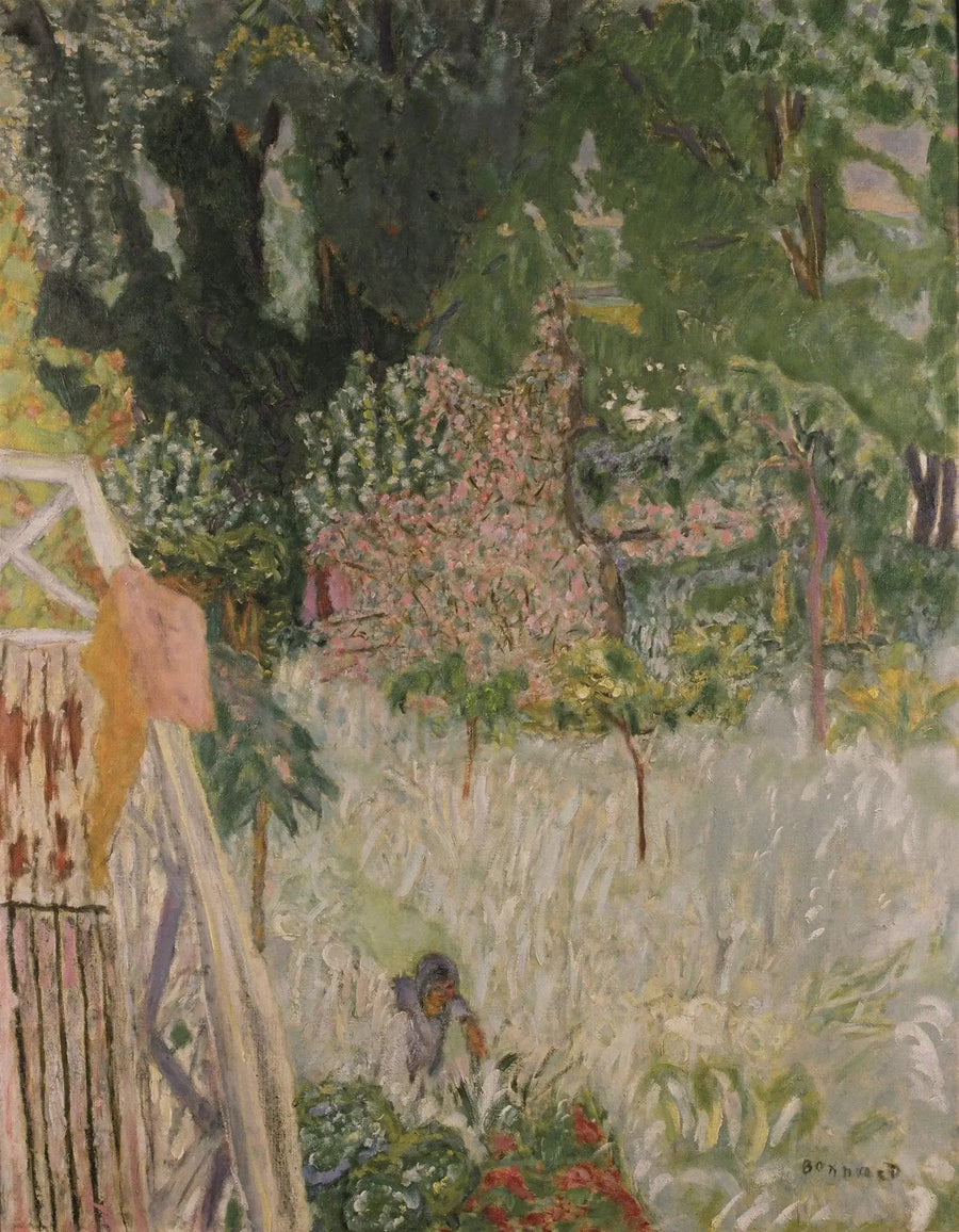 Det blomstrende æbletræ - Pierre Bonnard