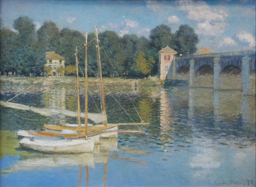 Broen ved Argenteuil - Claude Monet