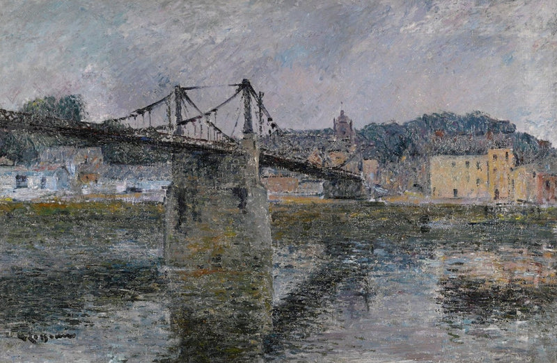 Elbeuf-broen - Gustave Loiseau