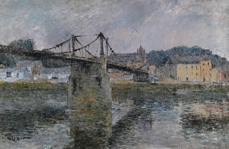 Elbeuf-broen - Gustave Loiseau