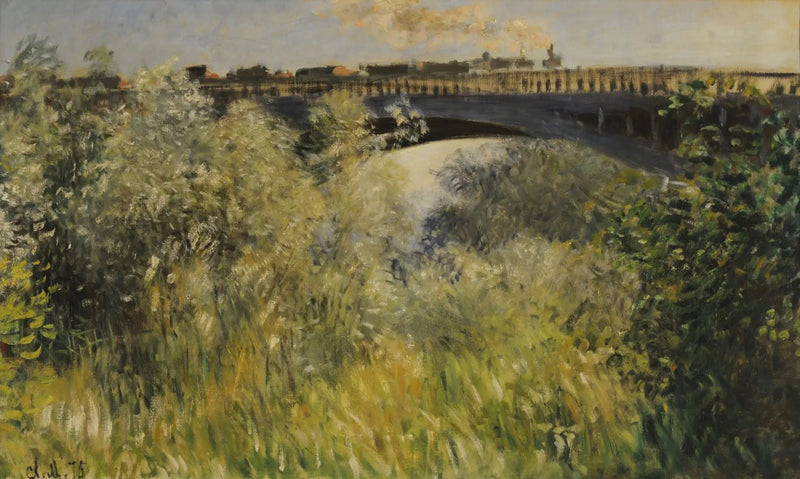 Broen ved Chatou - Claude Monet