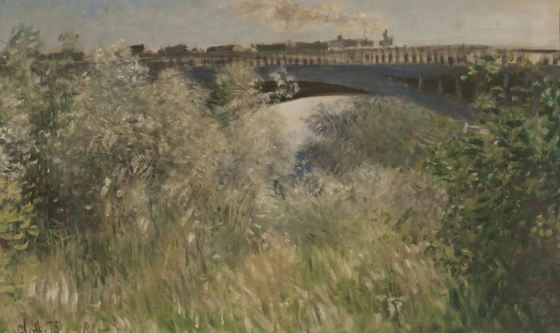 Broen ved Chatou - Claude Monet