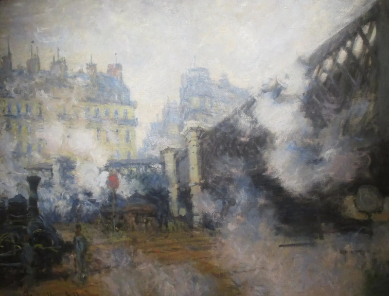 Broen over Europa, Gare Saint-Lazare - Claude Monet