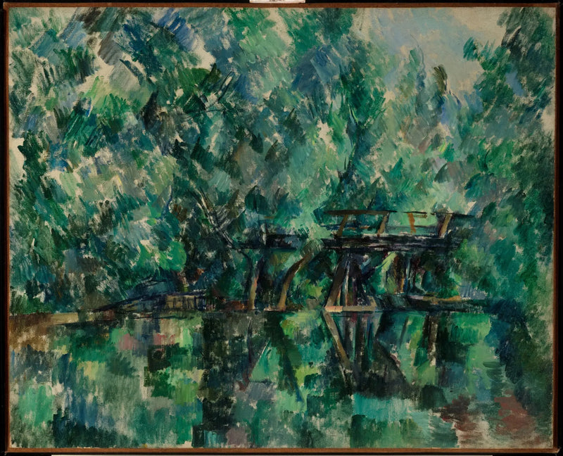 Macheferøens bro i Saint-Maur-des-Fossés - Paul Cézanne
