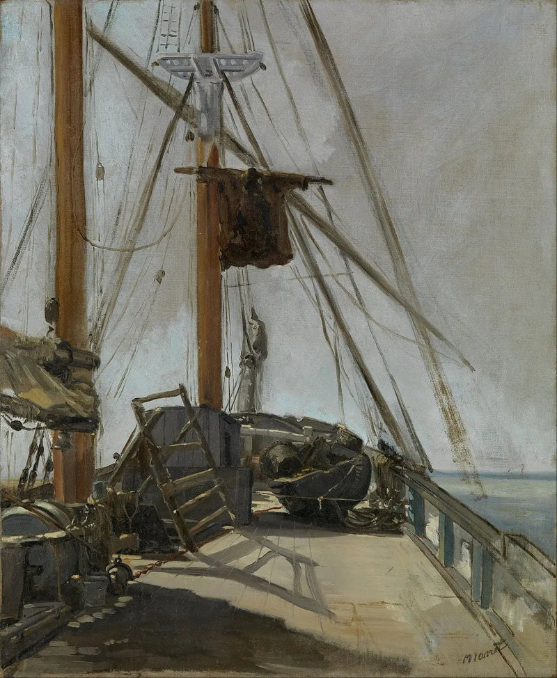 Skibets bro - Édouard Manet