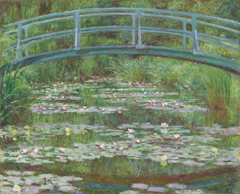 Den Japanske Bro – 1899 - Claude Monet