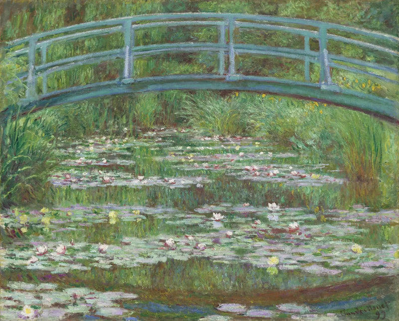 Den Japanske Bro – 1899 - Claude Monet