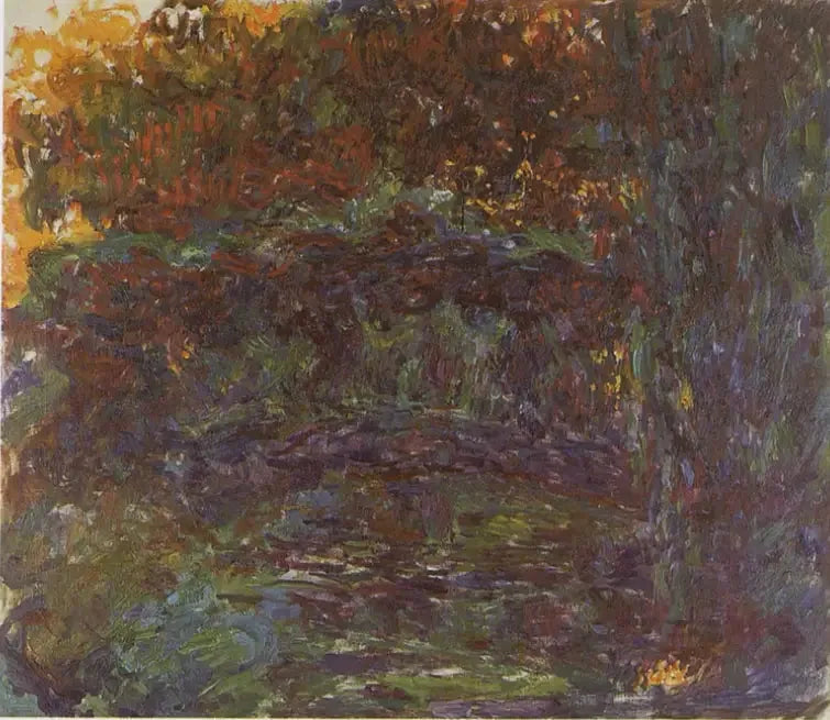 Den japanske bro - Claude Monet