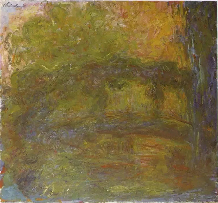 Den japanske bro - Claude Monet