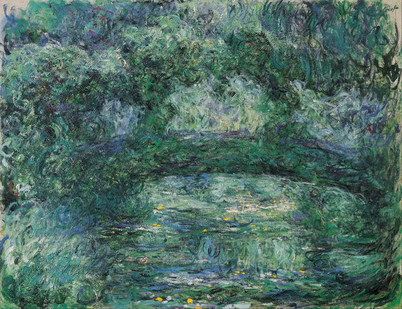 Den japanske bro - Claude Monet