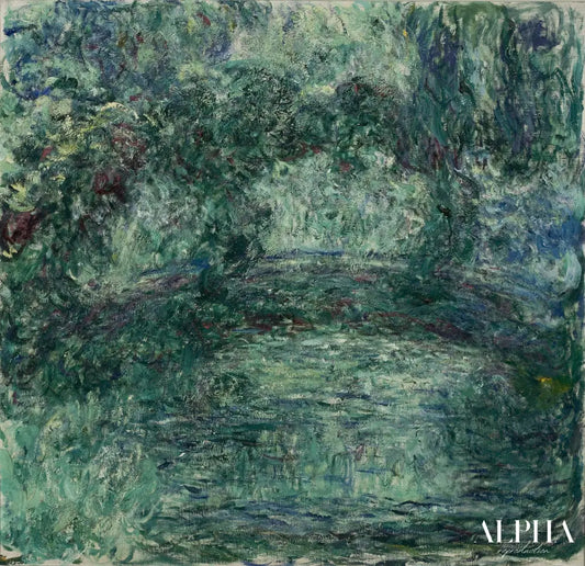 Le pont japonais sur l'étang des nénuphars à Giverny - Claude Monet - Reproductions de tableaux et peintures haut de gamme