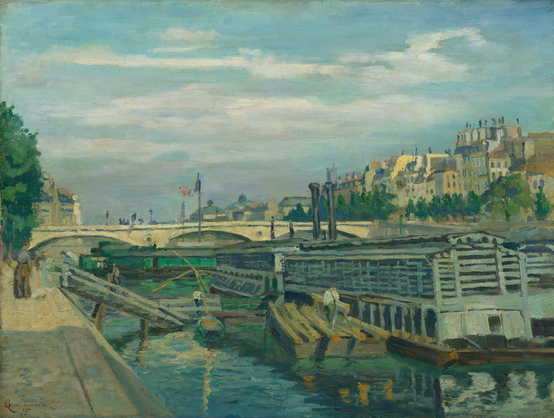 Louis-Philippe-broen i Paris - Armand Guillaumin