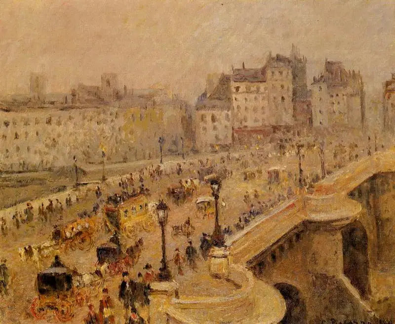 Den Nye Bro, Tåge (Anden Serie) - Camille Pissarro