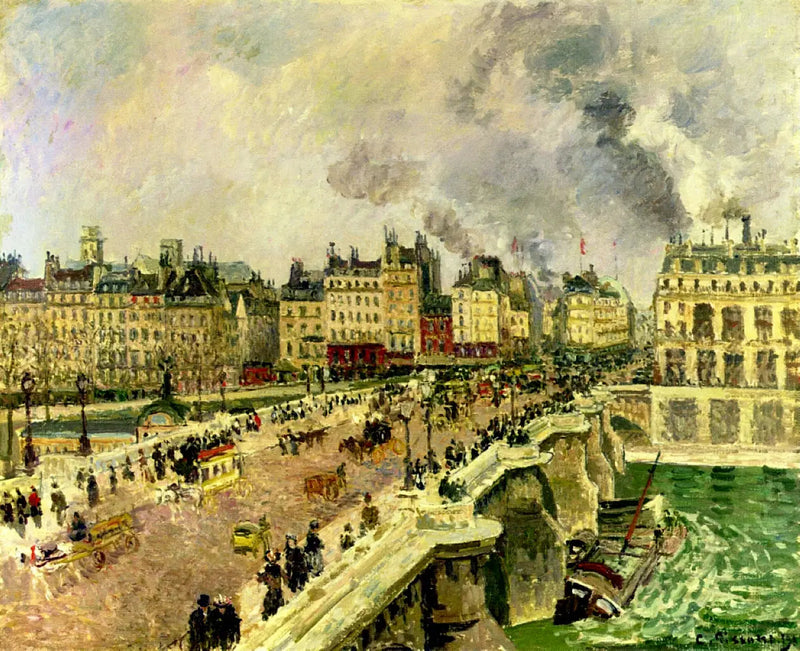 Den Nye Bro, vrag af Bonne Mère - Camille Pissarro