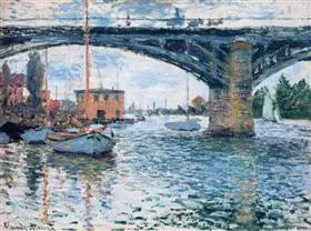 Vejbroen, Argenteuil - Claude Monet