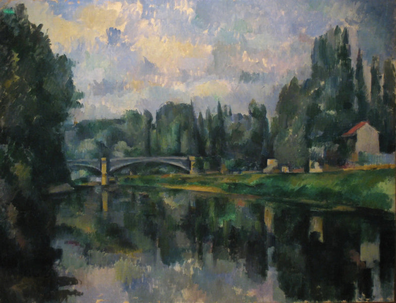 Broen over Marne i Créteil - Paul Cézanne