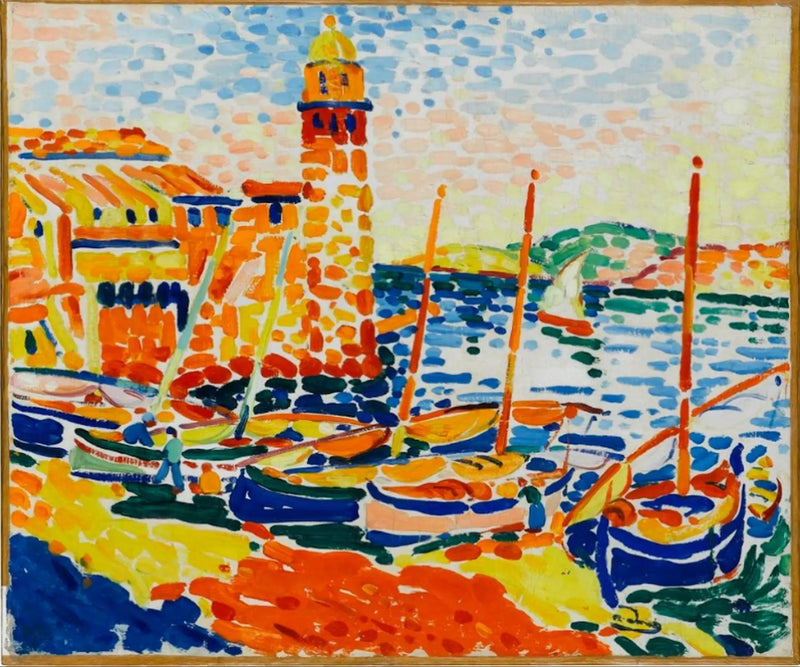 Collioure-havnen - André Derain