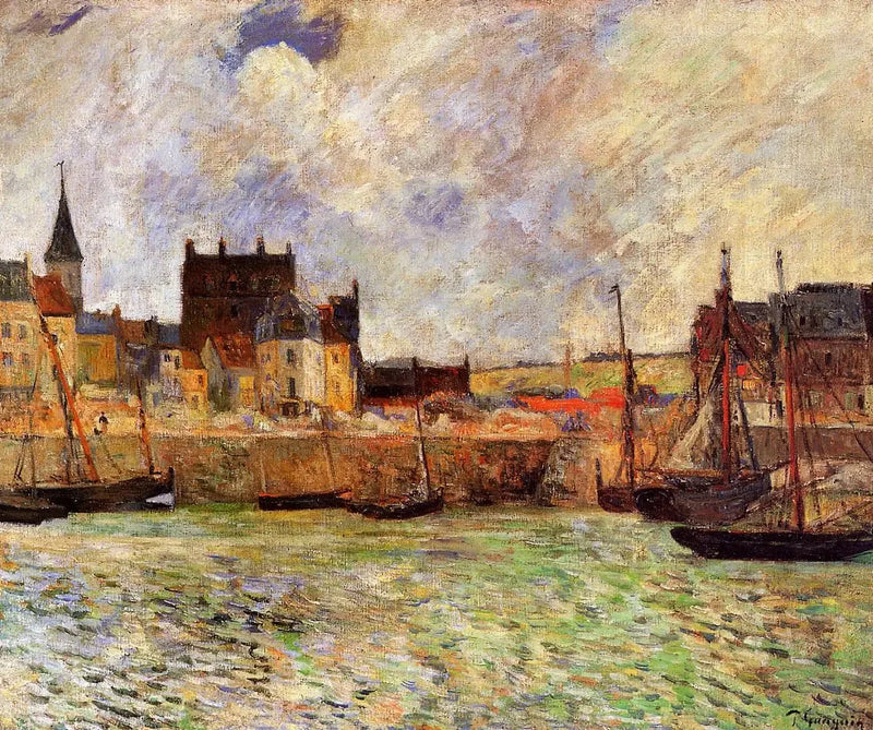 Dieppe Havn - Paul Gauguin