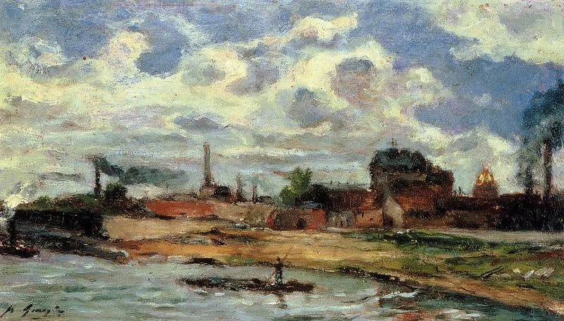 Havnen i Javel I - Paul Gauguin