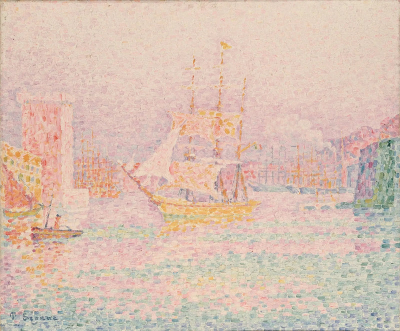 Marseille Havn - Paul Signac