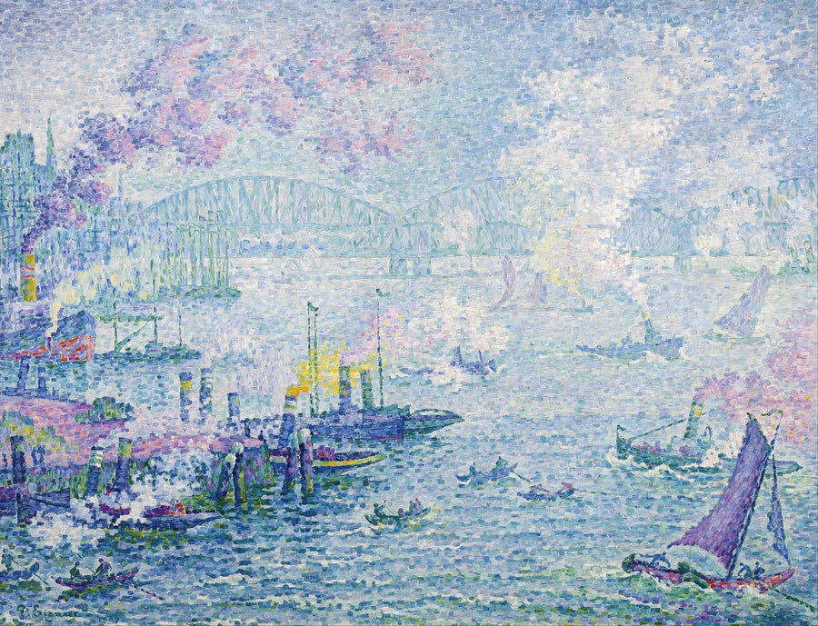 Rotterdams havn - Paul Signac