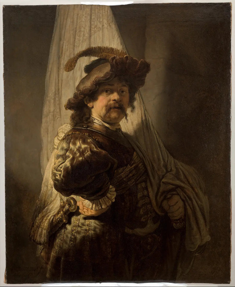 Le Porte-drapeau - Rembrandt