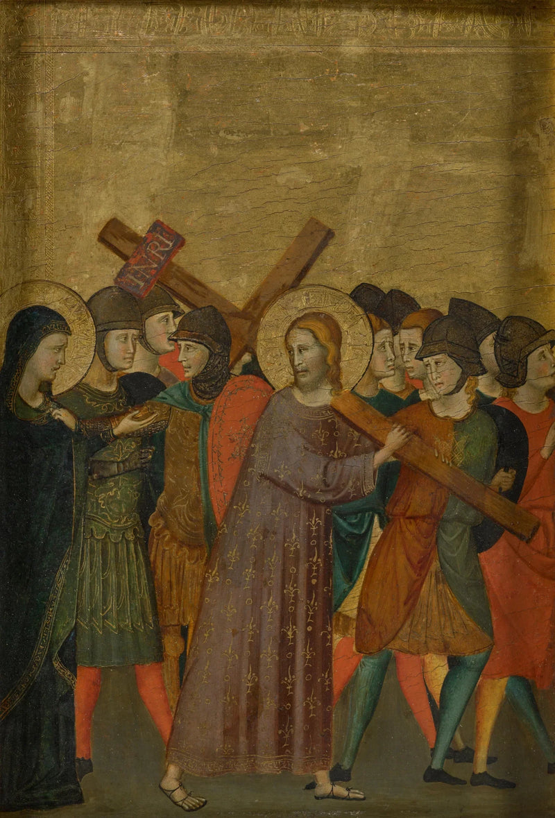 Korsfæstelsen - Mestre af San Martino alla Palma