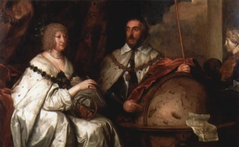 Thomas Howard og hans kone Aletheia Talbots malagassiske portræt - Antoine van Dyck