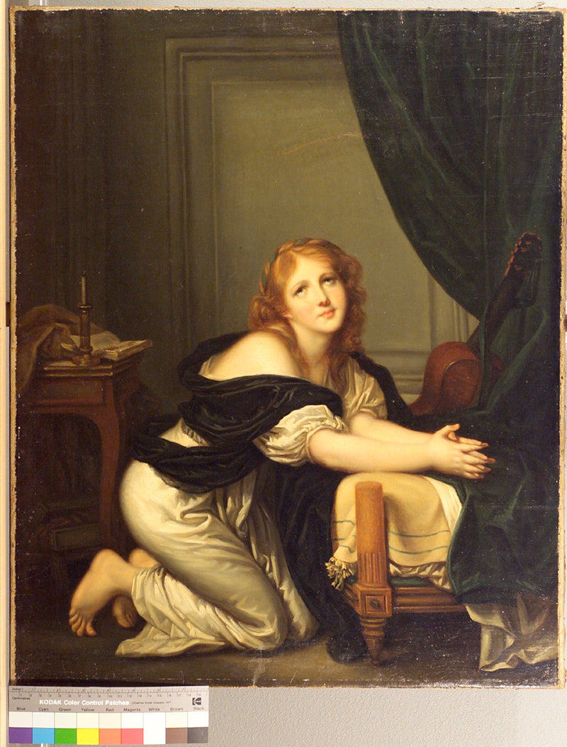 Morgenbønnen. Kopi? Replik? - Jean-Baptiste Greuze