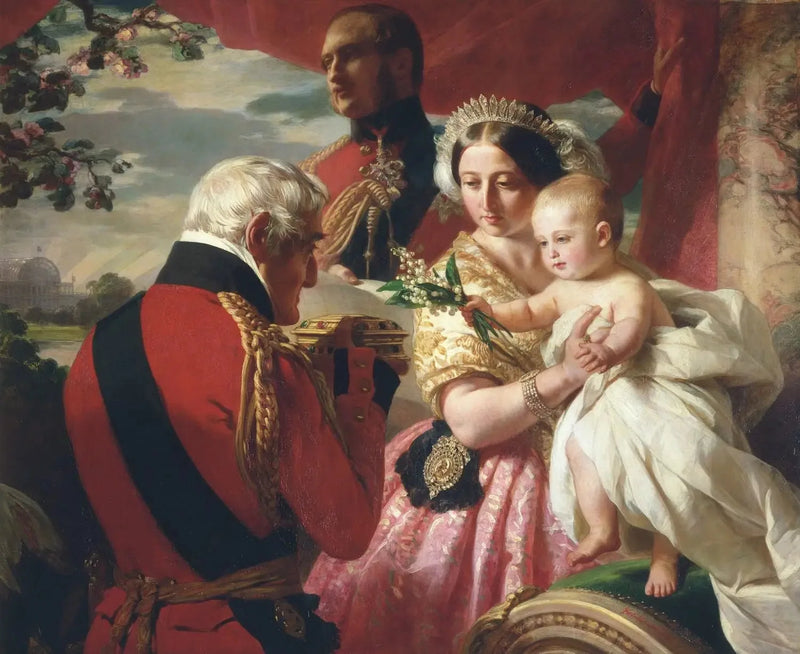 Den første maj 1851 - Franz Xaver Winterhalter