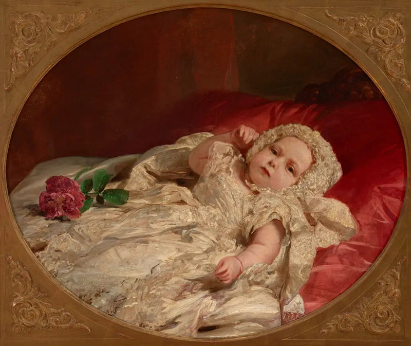 Prins Arthur William i en alder af syv uger - Franz Xaver Winterhalter