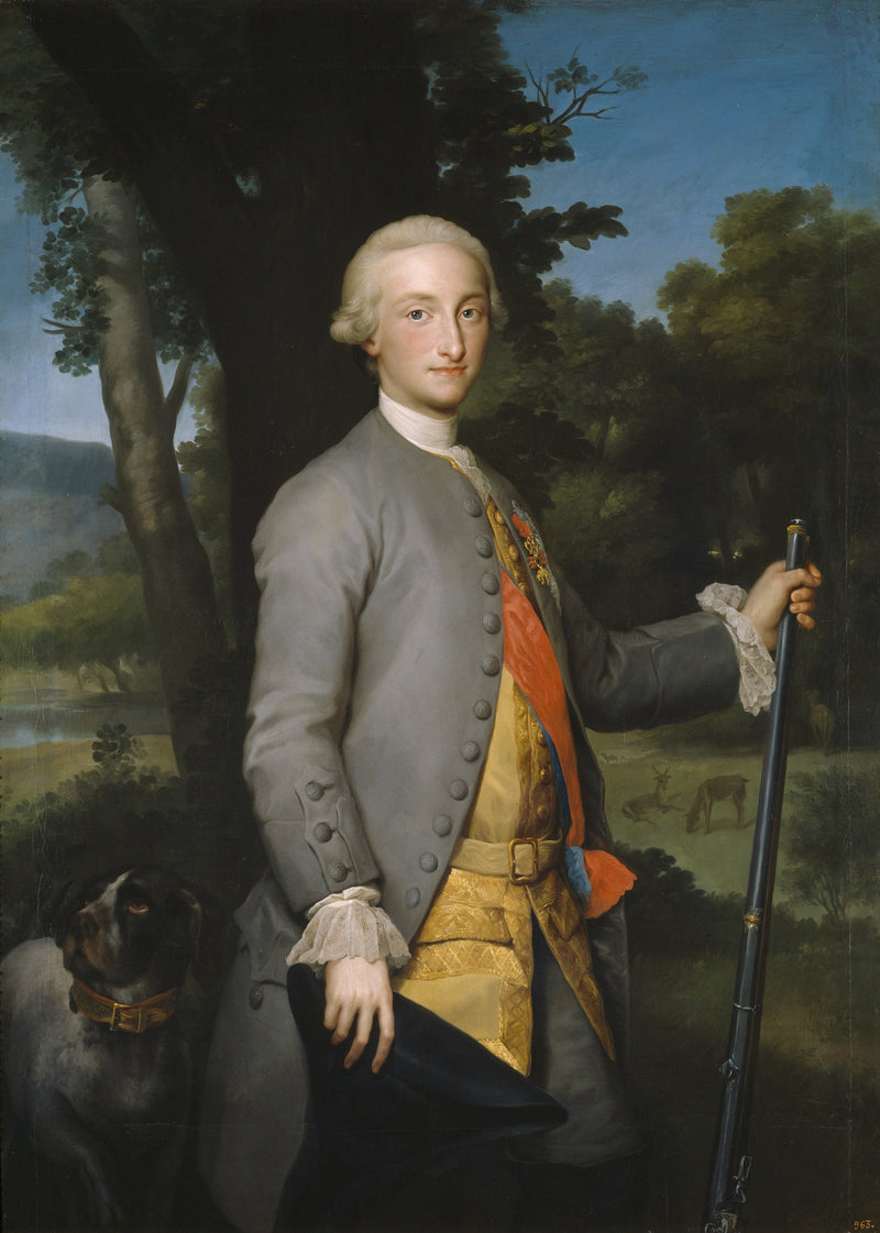 « Prinsen af Asturierne, den fremtidige Charles IV af Spanien » - Anton Raphael Mengs