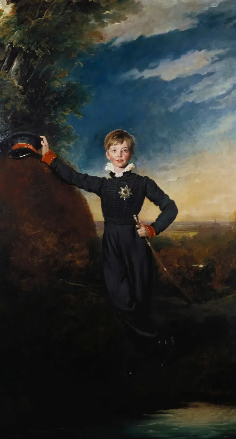Prins George af Cumberland (1819-1878), senere George V af Hannover, da han stadig var barn - Thomas Lawrence