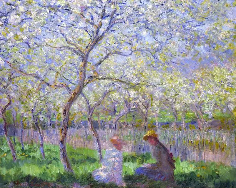 Foråret - Claude Monet