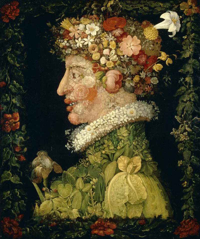 Foråret - Giuseppe Arcimboldo