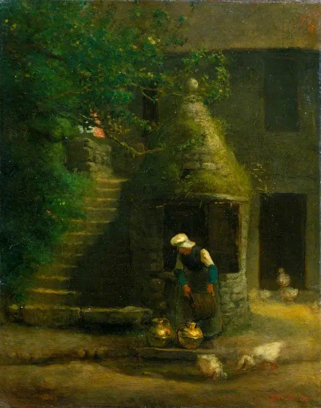 Gruchy-brønden - Jean-François Millet