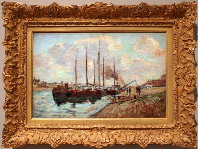 Austerlitz kajen i Paris - Armand Guillaumin