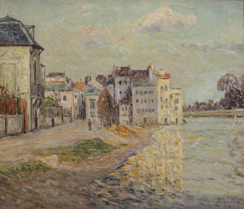 Lagny Havn oversvømmet - Maxime Maufra
