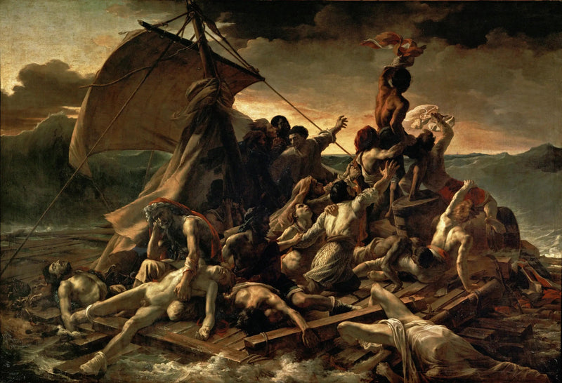Medusa's Flåde - Théodore Géricault