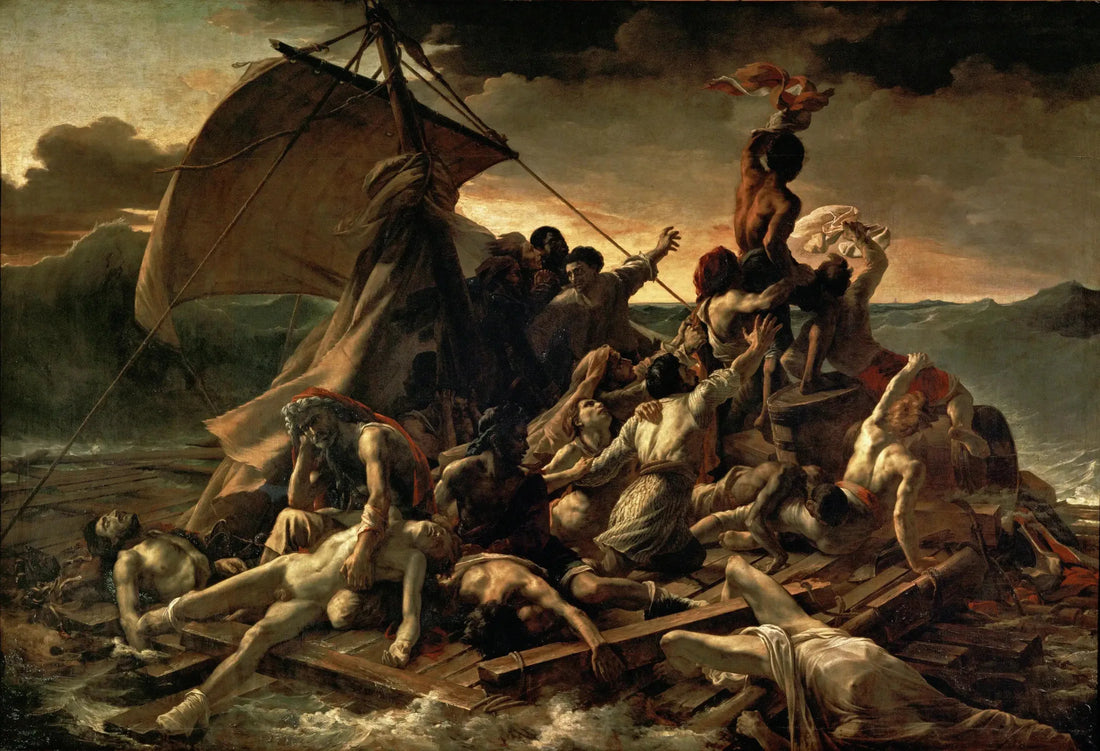 Medusa's Flåde - Théodore Géricault
