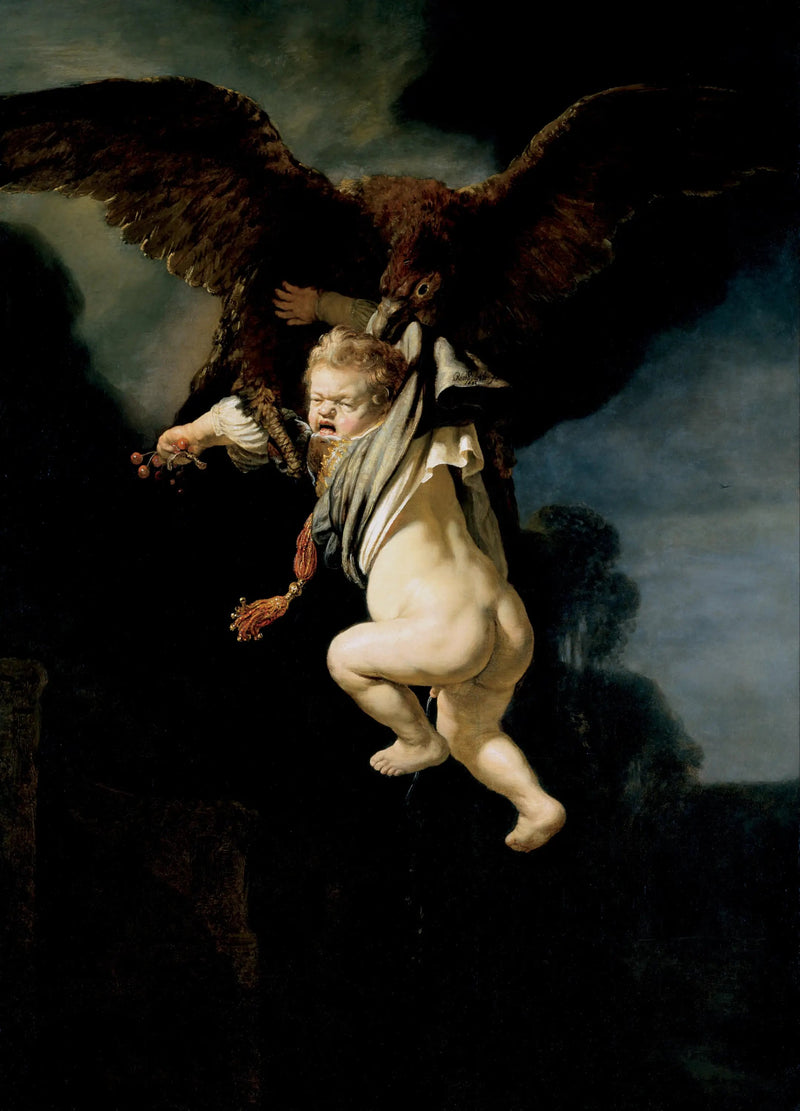 Ganymedes bortførelse - Rembrandt