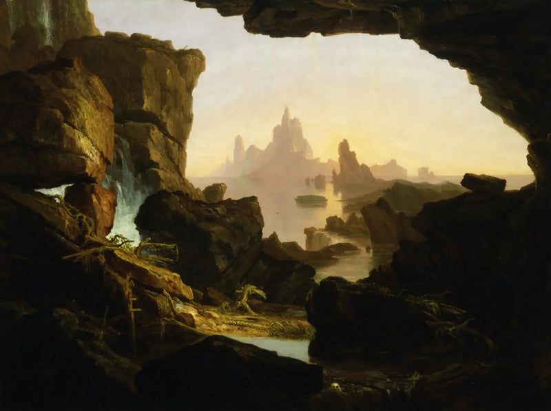 Syndflodens vandflod - Thomas Cole
