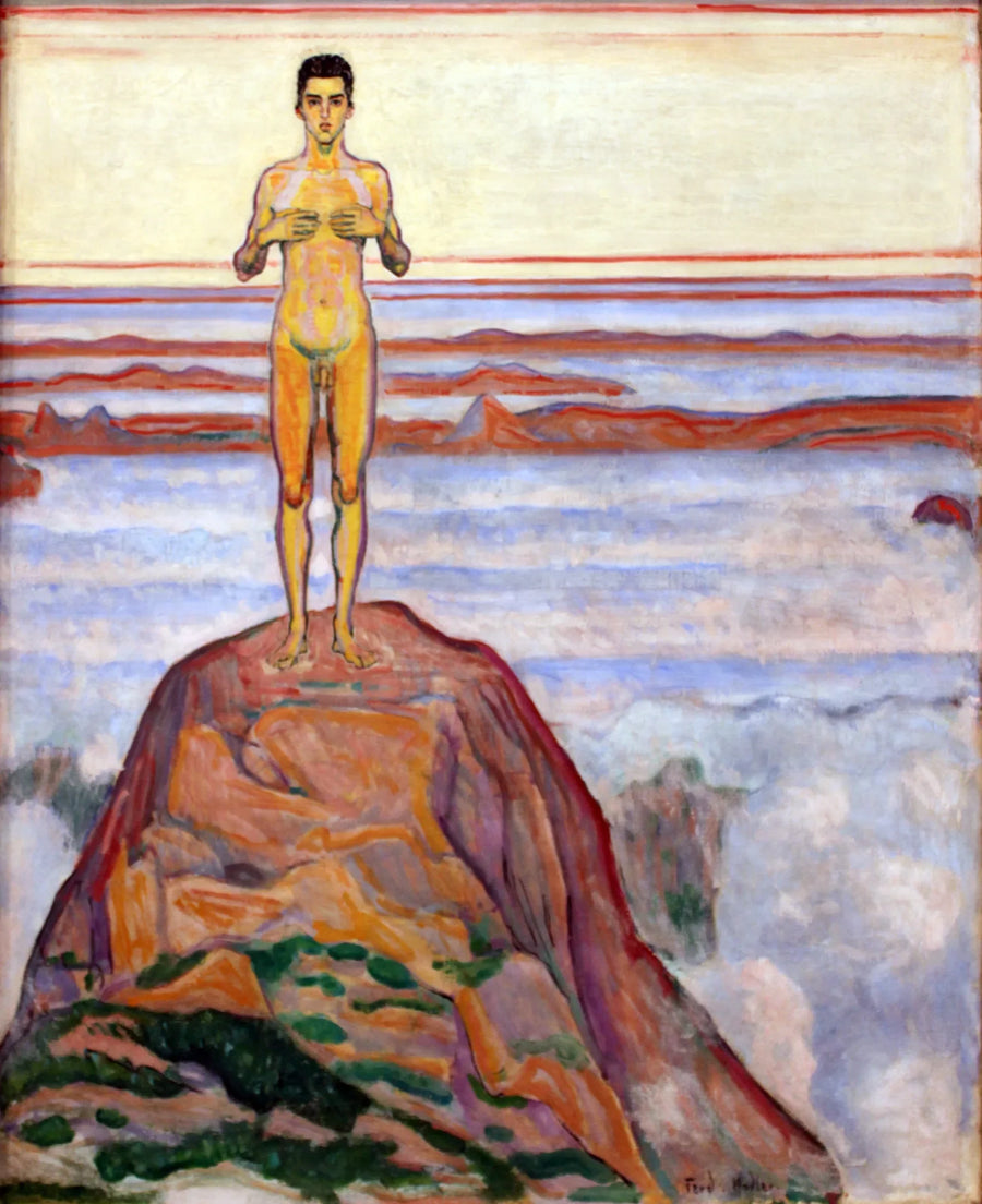 Blikket i det uendelige - Ferdinand Hodler