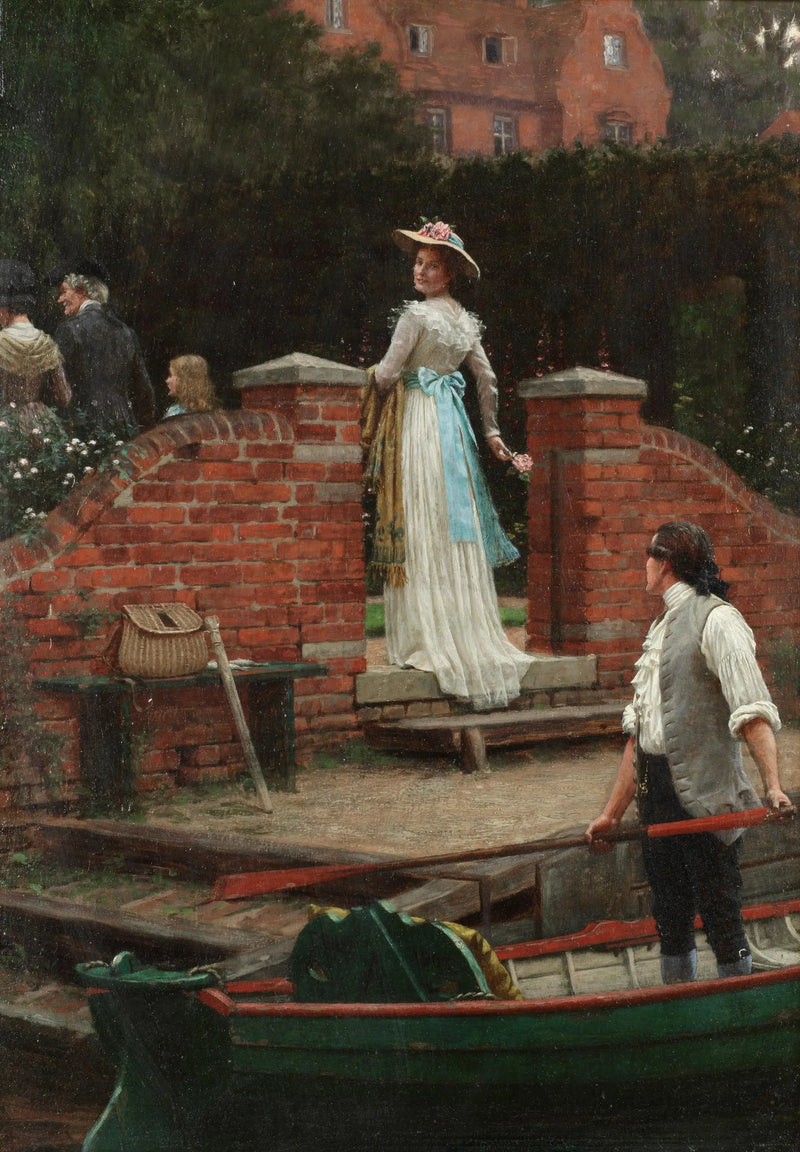 Det fortryllende blik - Edmund Blair Leighton