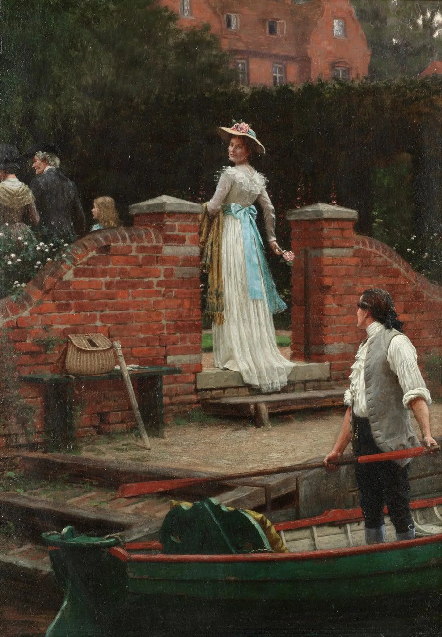 Det fortryllende blik - Edmund Blair Leighton
