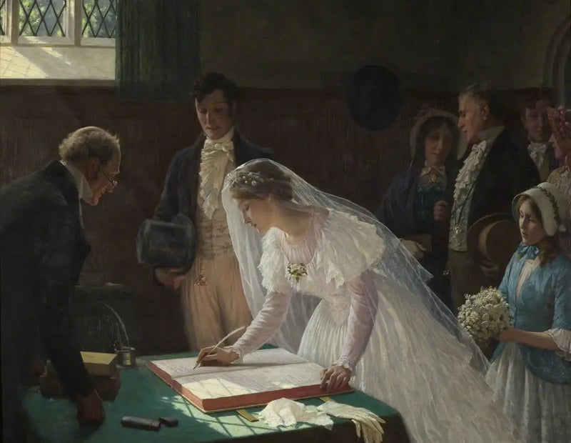 Vielsesbogen - Edmund Blair Leighton