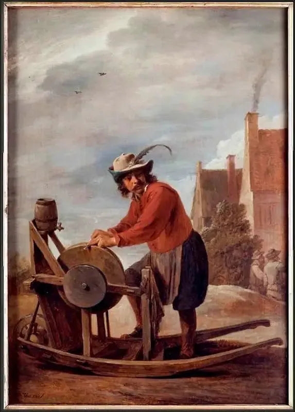 Le Rémouleur - David Teniers den Yngre